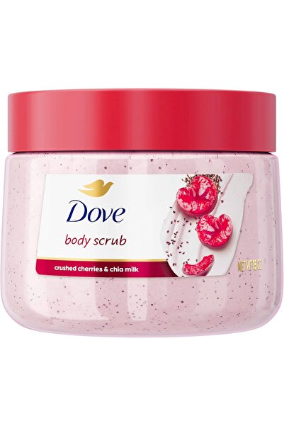 Dove , Body Scrub, Crushed Cherries & Chia Milk, 15 oz (425 g)