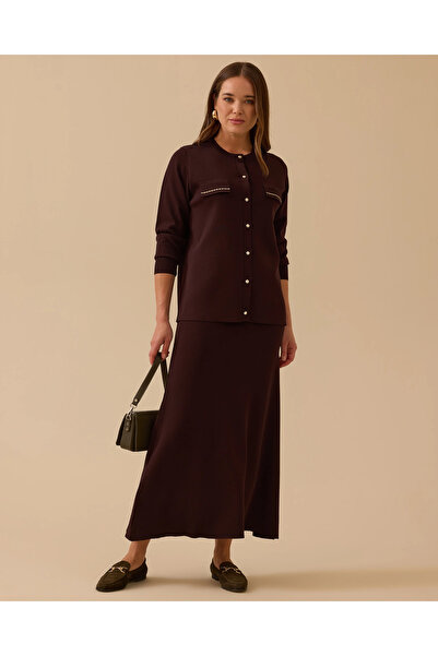 SCL Düz Kesim Triko Etek