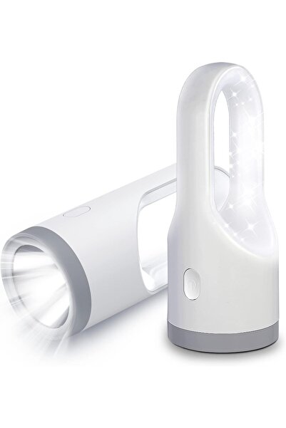 EXCEFORE مصباح يدوي قابل لإعادة الشحن على شكل حرف U بقوة 1000 لومن، 4 أوضاع، ...