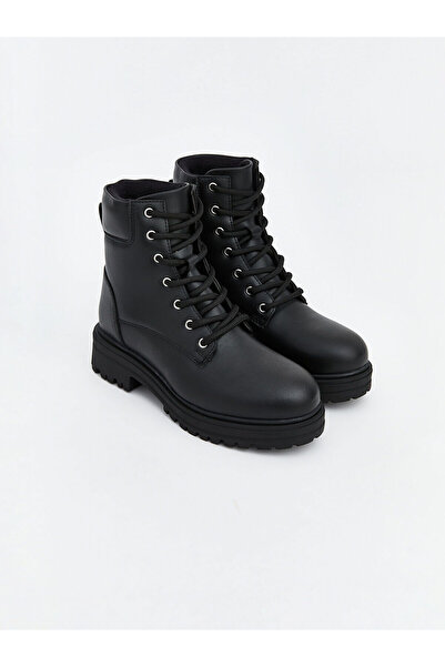 LC Waikiki Deri Görünümlü Kadın Bot