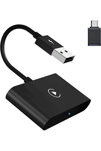 MAKINGTEC دونجل كار بلاي لاسلكي - اتصال تلقائي بشبكة واي فاي 5 جيجاهرتز، يدعم...