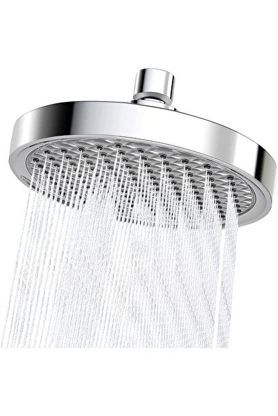 SYOSI رأس دش مطري عالي الضغط مقاس 6 بوصات مع لمسة نهائية من الكروم وفوهات مضا...