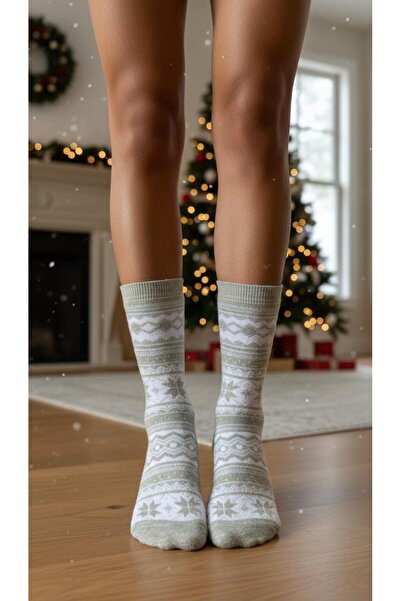 Plus Scorpion Women's Cotton Christmas Socks - Individual Pair, Warm, Soft, and Comfortable