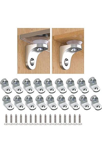 AZONEE دبابيس أرفف، مجموعة من 20 قطعة من أوتاد دعم الأرفف المصنوعة من سبائك ا...