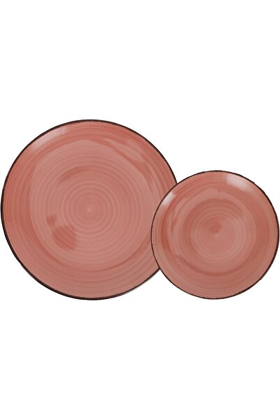 ROYALFORD 16pcs Stoneware Dinner Set RF12410 - Pink