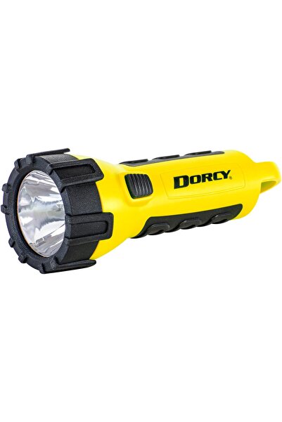 Dorcy مصباح يدوي LED مقاوم للماء وعائم بقوة 150 لومن مع مشبك تثبيت، أصفر (41-...