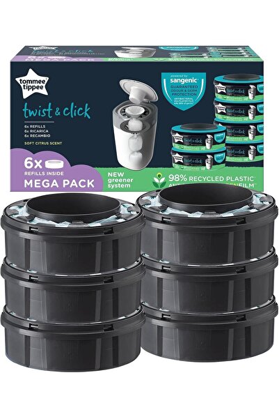 tommee tippee شريط كاسيت سانجينيك العالمي، عبوة من 6 قطع