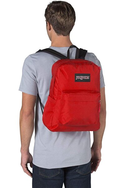 Jansport حقيبة ظهر سوبر بريك بلس للجنسين - للبالغين