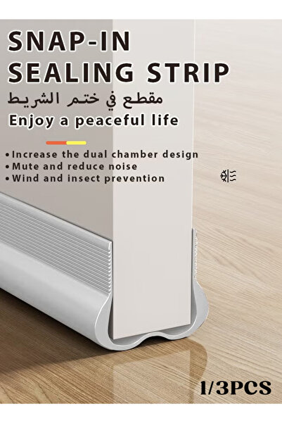 Generic Door gap windproof strip, door seal strip, noise-reducing seal strip, 93 cm door bottom rubber