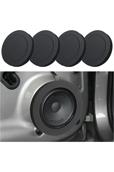 NALACAL مُحسِّن مكبر صوت إسفنجي مقاس 6.5 بوصة، 4 حلقات لاصقة سريعة