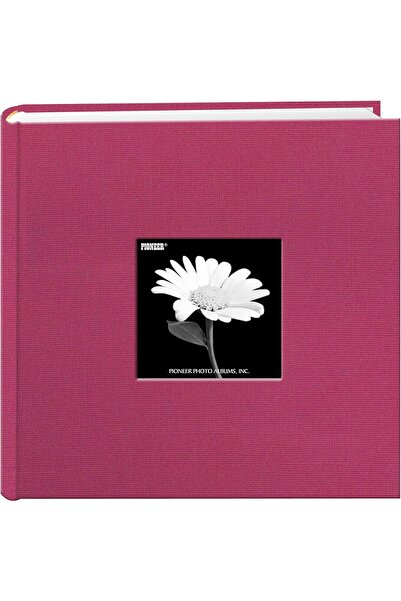 Pioneer Photo Albums يتسع لـ 200 صورة، لون وردي فاتح، 4 × 6 بوصة
