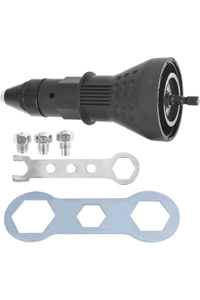 KASTWAVE Electric Rivet Nut Set Cordless Drill Adapter Kit
