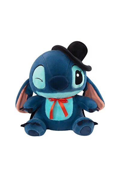 onestophube Pelerinli Şapkalı Stitch Premium Peluş 3- Boy Seçeneği Peluş Oyun...