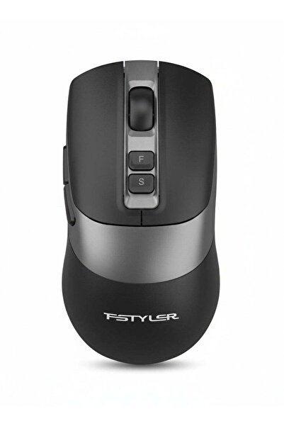 A4 Tech Fstyler Dual Mode Rechargeable Wireless/Bluetooth Mouse With Silent Click, Double-Click Function