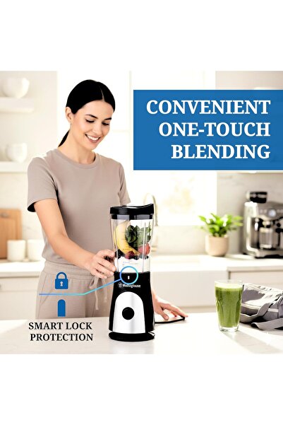 Westinghouse USA Personal Blender - 300W (advertised), 600ml BPA-Free Bottle