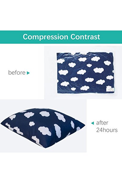 Generic Toddler Sleeping Pillow by Mikooz, 14 x 19 in - Soft Small Pillow for Travel and Naps, Ages 2-5