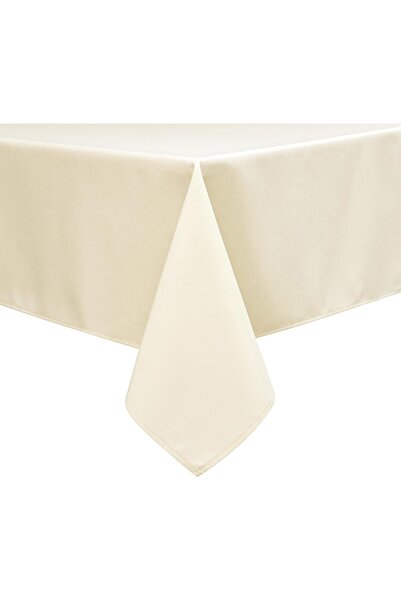 Generic Wewoch Beige Rectangular Tablecloth, 60 x 84 Inch, Wrinkle Resistant, Washable
