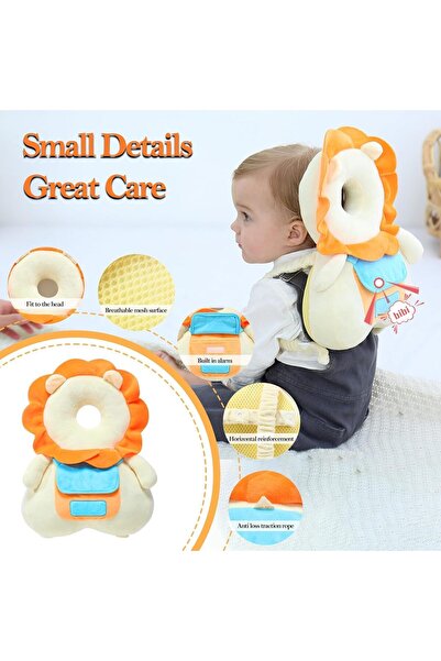 Generic Baby Head Protection Backpack Pillow with Fall Alarm for Crawling and...
