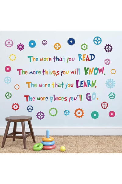 MaffStuff Motivational Message Wall Sticker, 90×70 cm