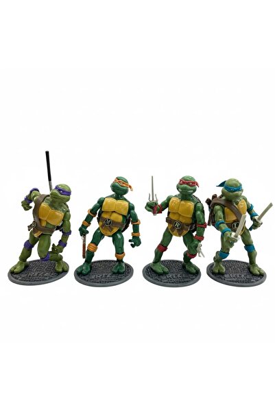 Krkluxury Ninja 2 Kaplumbağalar 4'lü Set