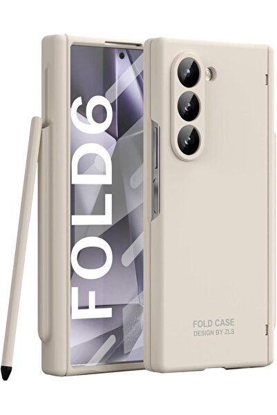 AZONEE جراب لهاتف Samsung Galaxy Z Fold 6 - غطاء كامل، حامل قلم S، حامل، مفصل...