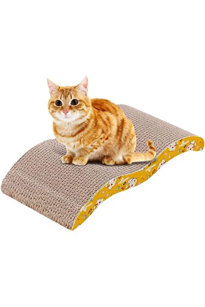 Margoun خدش القطط بتصميم موجة من الورق المقوى (عبوة واحدة E)