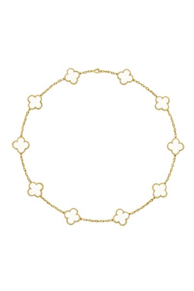 NOVVO Van Luxy White Gold Necklace