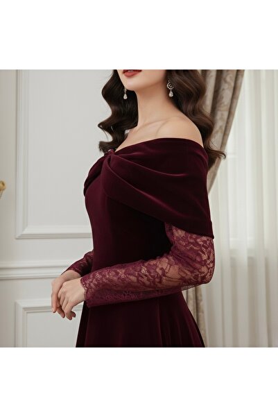 Joji Dress with sheer sleeves