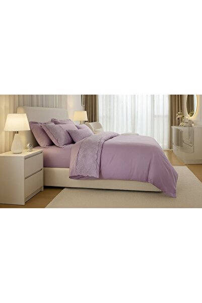 AL-SARIHI GROUPS Turkish cotton double duvet set, 9 pieces