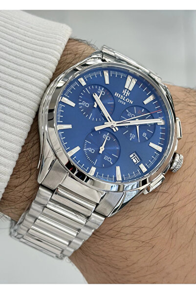 Hislon Orijinal Çelik Kordon Erkek Kol Saati ILKMS152S-11SS