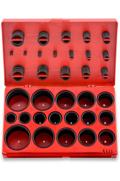 NEİKO 50444A Rubber O-Ring Assortment Kit, Buna-N, 419-Piece (32 Metric Sizes)