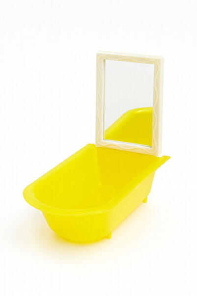 Papağanhane Aynalı Kuş Küveti Sarı | Muhabbet Kuşu Kafes Banyosu – Doğal Tüy ...