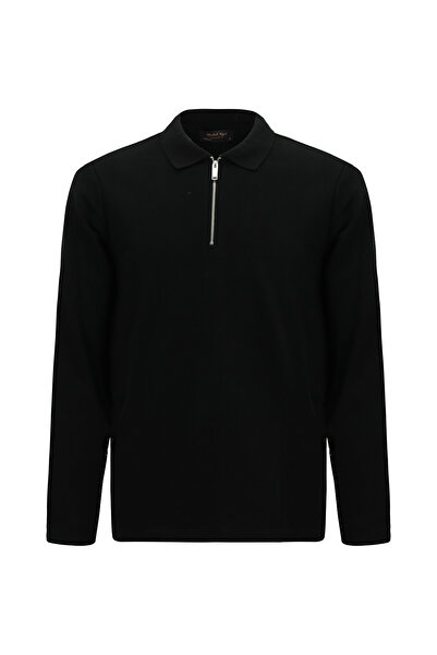 Abdullah Kiğılı A.K Polo Yk Ferm.Pam/Yün Sweatshirt - 8683841925897