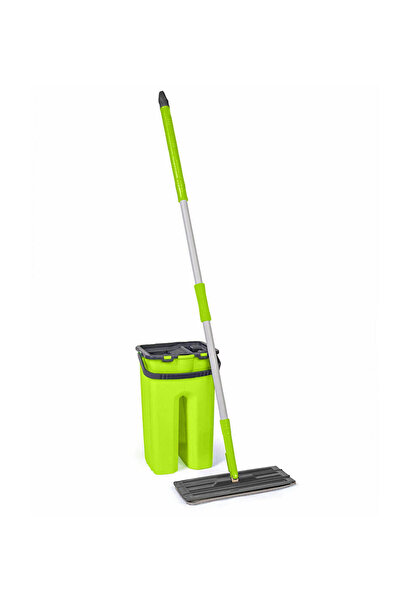 Weazy Flat mop with automatic wringing bucket 8L Rapido