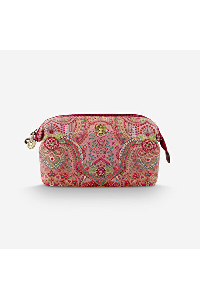 Pip Studio Τσάντα μακιγιάζ Jabali Red Velvet 22,5X9,5X15 εκ.