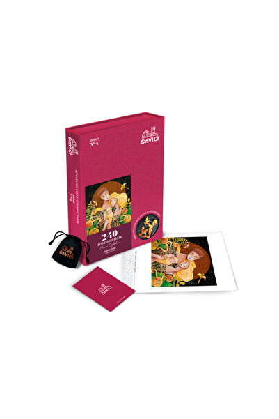 UkrainaSHOP Wooden Puzzle Golden Sun, 240 pieces