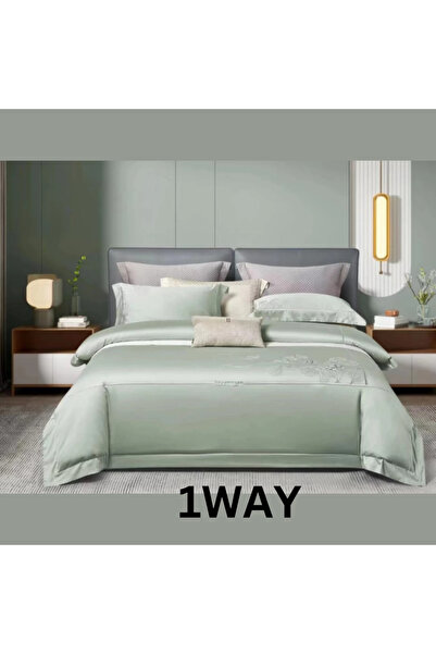 1way مفرش نفرين 4 قطع بحشوة