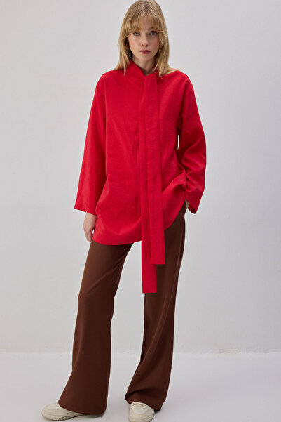 Touché Privé Tunic with Tie at the Neck