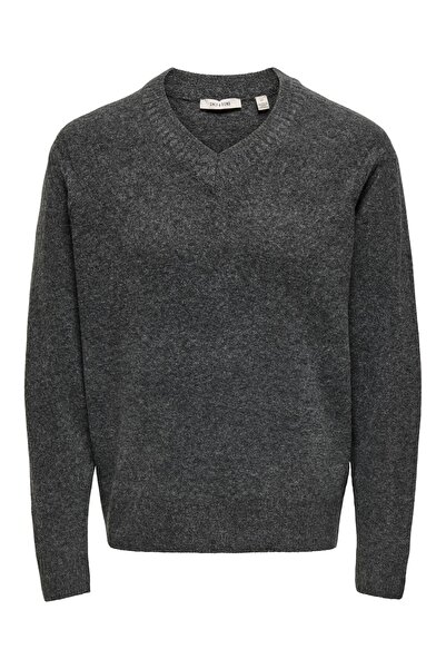 Only & Sons Men's Onsmove Rlx Brushed V-Neck Knit Os22035138-4826214