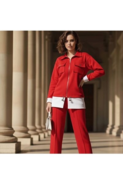 MODA Cotton Modal Shirt Detailed Suit