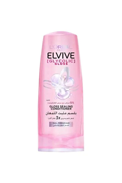 Elvive Glycolic Gloss Shine-Fixing Conditioner for Dull Hair - 360 ml