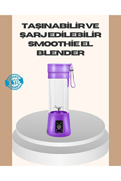 noip Mini Taşınabilir Blender 380ml USB Şarjlı Detoks Smoothie Hazırlayıcı