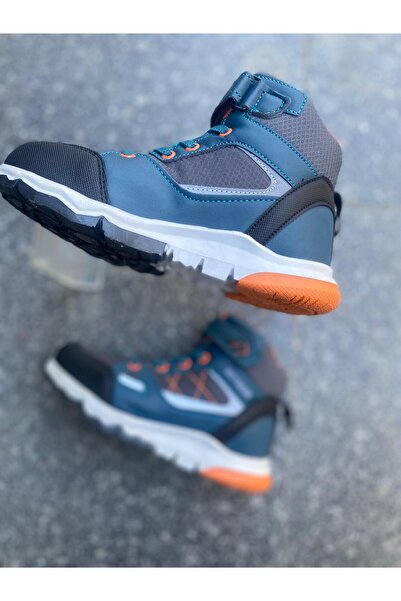 Aysun Ayakkabı حذاء أطفال من الجلد الصناعي الأخضر مع أشرطة