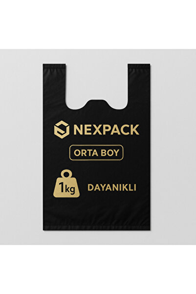 NEX حقيبة رياضية سوداء - حجم متوسط |   1 كيلوغرام فائق المتانة