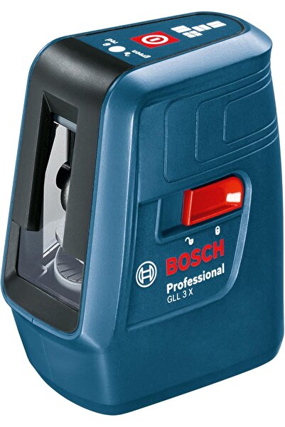 Bosch Professional جهاز الليزر الخطي الاحترافي Bosch GLL 3X (15 مترًا، بطاريا...