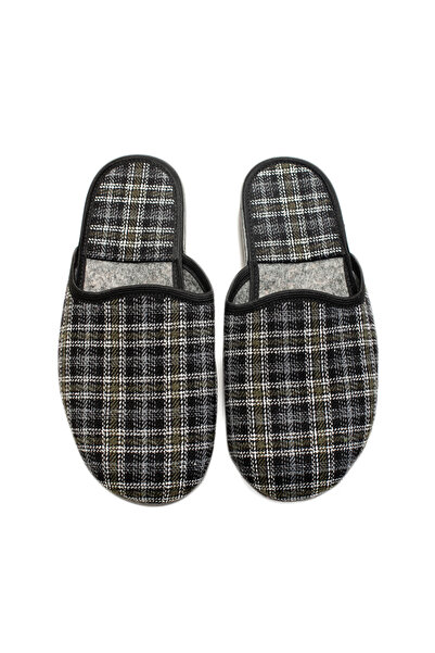 Belsta Dark grey demi-season slippers, size 41