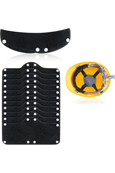 AZONEE Hard Hat Sweatbands 10 Pcs, Cotton Washable Helmet Liner, Reusable Headband