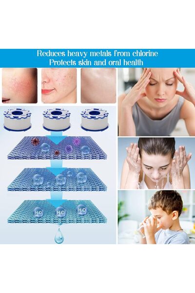 AZONEE خرطوشة فلتر صنبور المياه البديلة، 10 قطع من فلتر مياه الحوض