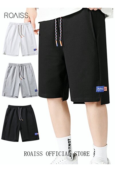 ROAISS Men's Swimming Trunks Beachwear Quick Dry Beach Pants Gym Wear Fitness...