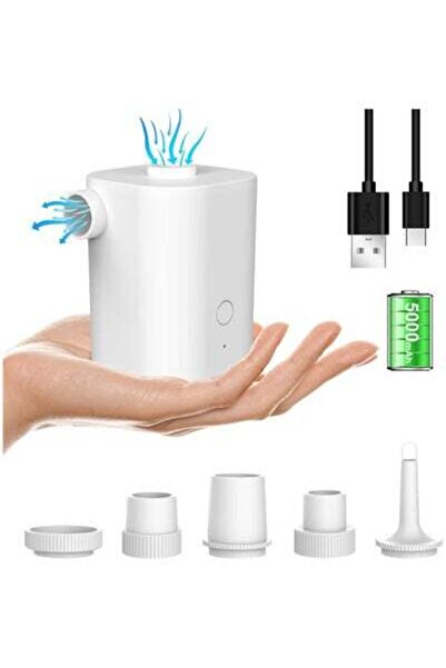 Arabest مضخة هواء كهربائية، مضخة هواء محمولة للنفخ، ألعاب حمام السباحة، حلقات...